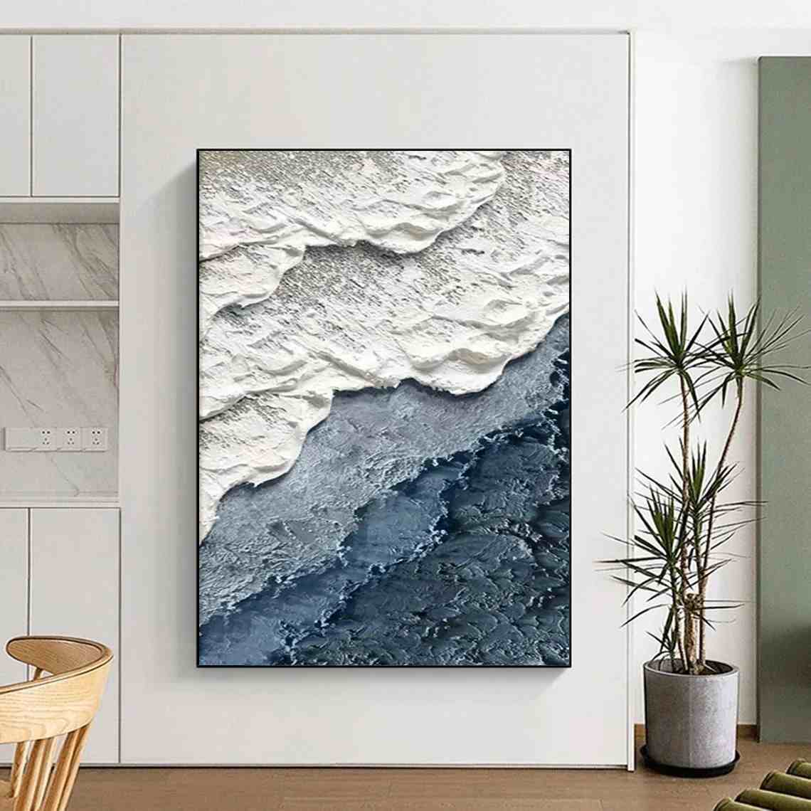 Oversized Sellers Bedroom - big contemporary canvas for dining room